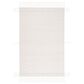 Safavieh Natura NAT333A 4" x 6" Ivory and Black Area Rug, , large