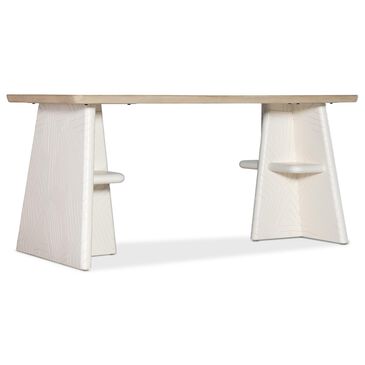 Hooker Furniture Commerce and Market Effie Writing Table in Creamy White and Beige, , large