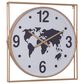 Maple and Jade 25" x 26" Wall Clock in Gold, , large
