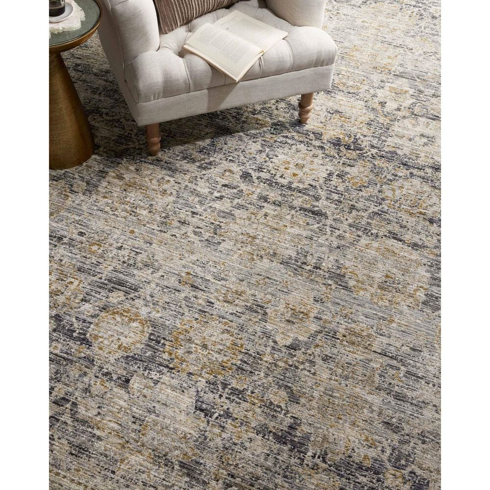 Loloi Katherine 9&#39;6&quot; x 13&#39;1&quot; Charcoal and Gold Area Rug, , large