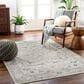 Surya Dresden Taupe, Off-White, Dusty Sage, Deep Teal, Olive, Light Gray and Mustard 7"10" x 10"2" Area Rug, , large