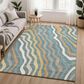 Dalyn Rug Company Kenner Teal 10" x 14" Area Rug, , large