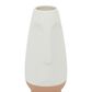 Maple and Jade Abstract Vase in White and Tan (Set of 3), , large