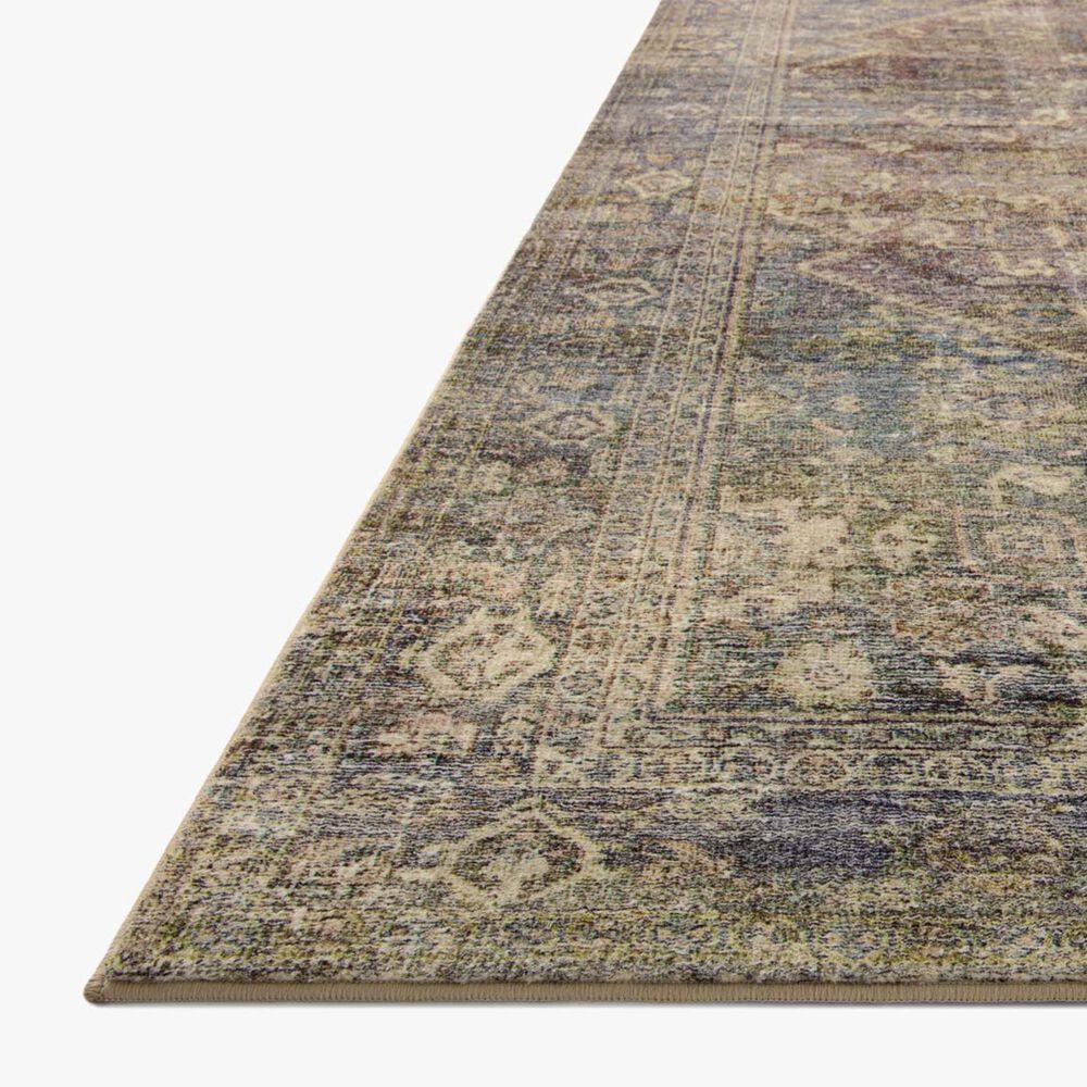 Amber Lewis x Loloi Morgan 7&#39;3&quot; x 9&#39;3&quot; Spice and Lagoon Area Rug, , large