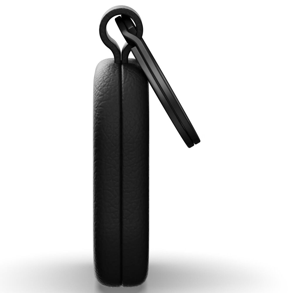 Satechi Vegan-Leather FindAll Keychain in Black, , large