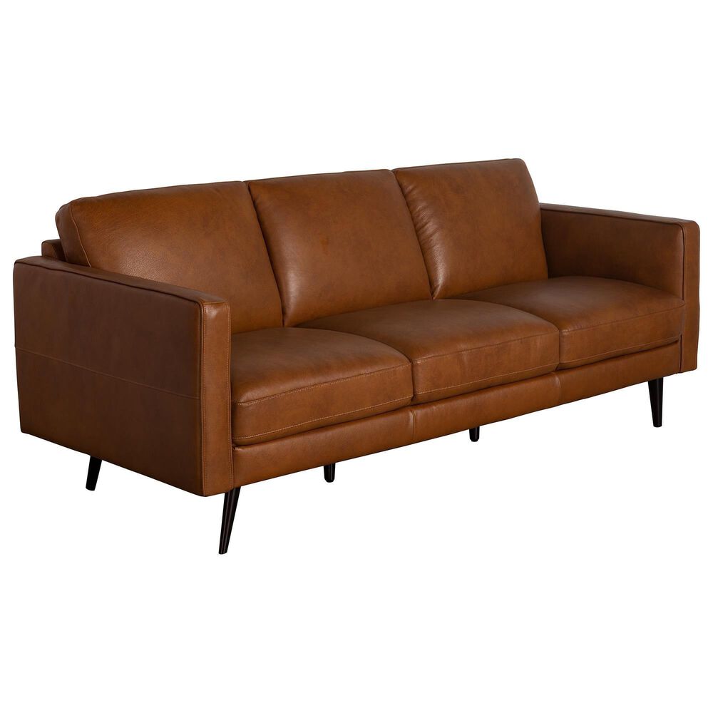 Natuzzi Editions Destrezza 3-Piece Stationary Living Room Set in Brandy, , large