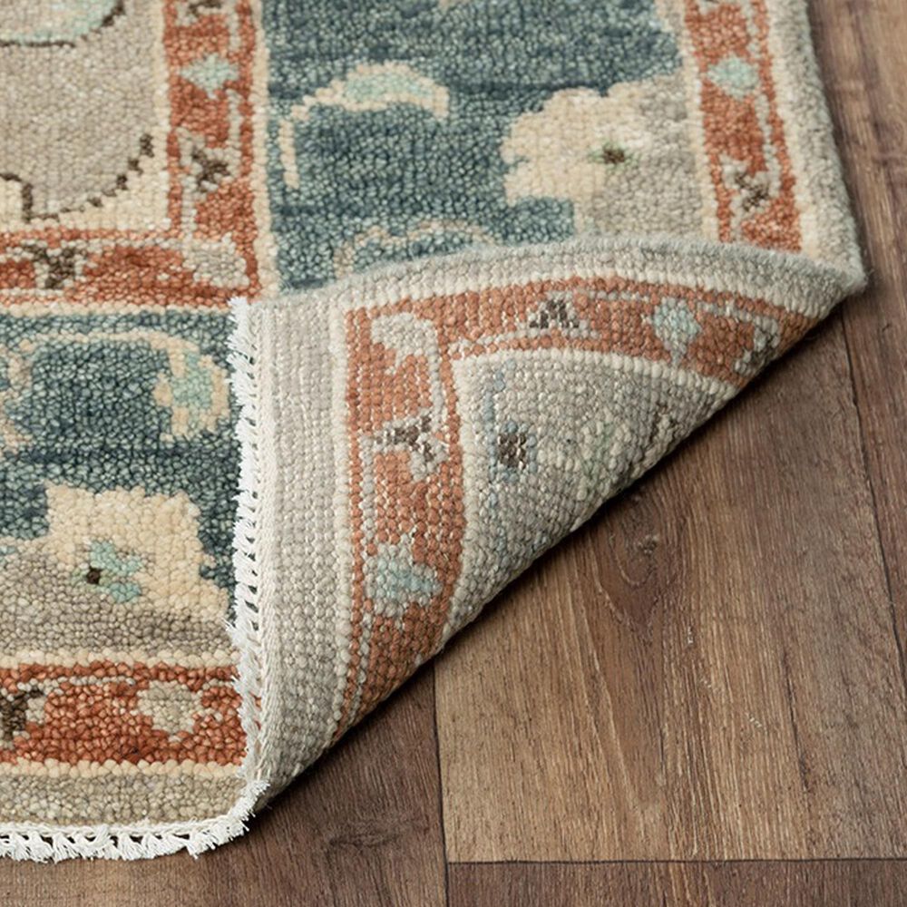 RIZZY Belmont 10&#39; x 14&#39; Light Blue, Beige and Rust Area Rug, , large