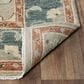 RIZZY Belmont 10" x 14" Light Blue, Beige and Rust Area Rug, , large