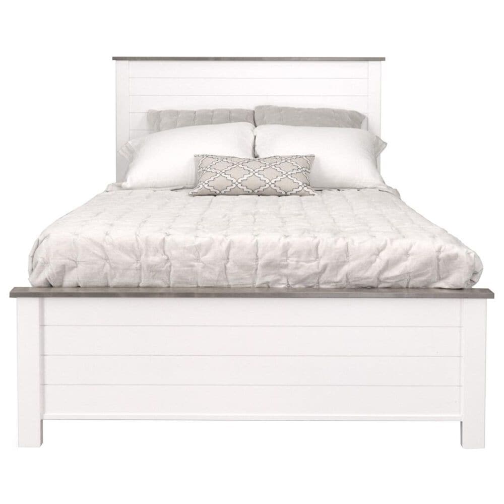 Archbold Furniture 3-Piece King Bedroom Set in White Base, , large