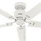 Hunter Windbound 52" Outdoor Ceiling Fan in Matte White, , large