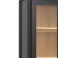 Moe"s Home Collection Hannah Tall Cabinet in Black, , large