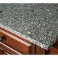 Crosley Furniture Vintage Mahogany Solid Granite Top Kitchen Cart, , large