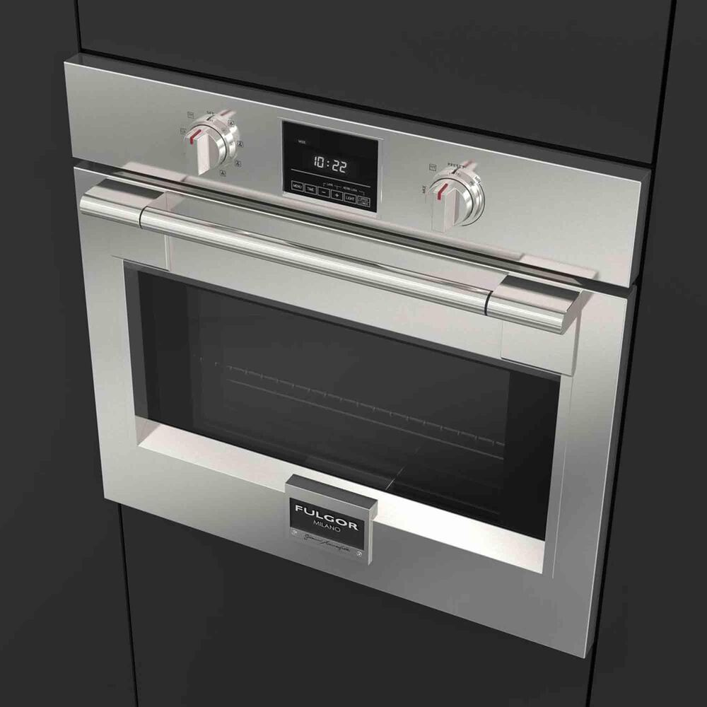 Fulgor Milano Sofia 30&quot; Pro Single Electric Wall Oven with Convection in Stainless Steel, , large