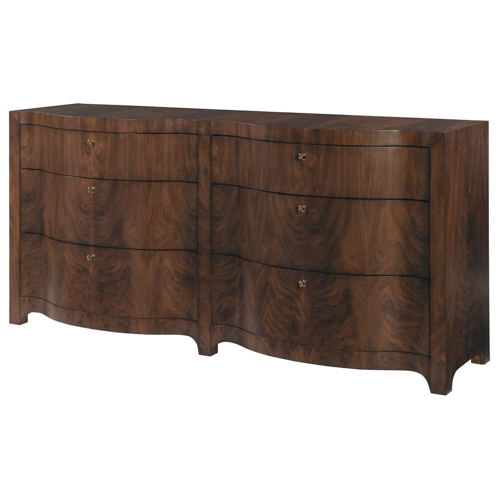 Century Furniture Thayer 6-Drawer Dresser in Walnut, , large