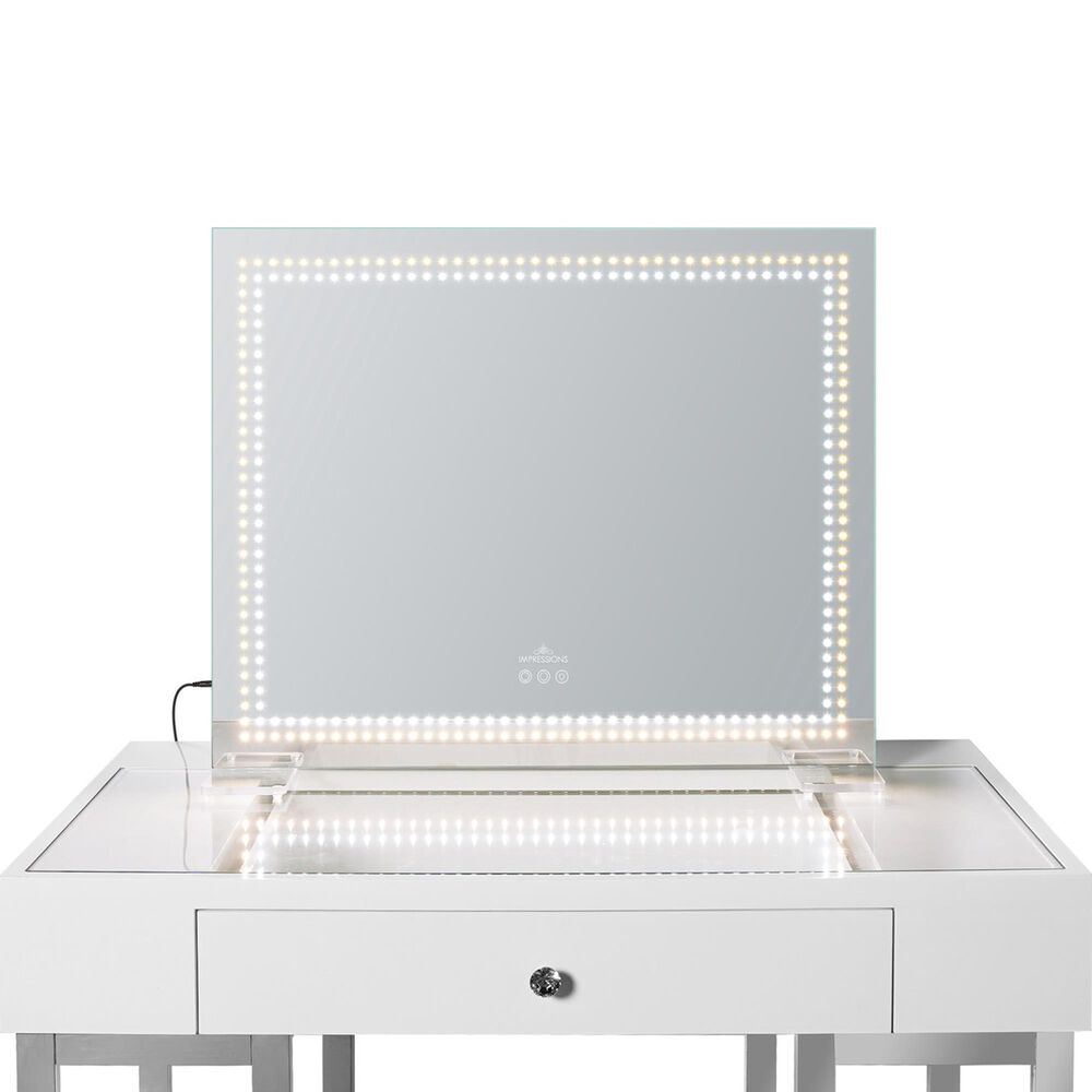 Impressions Vanity Stage Lite Plus Vanity Mirror in Silver, , large