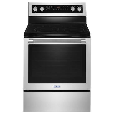 Maytag 6.4 Cu. Ft. Freestanding Electric Range in Stainless Steel, , large