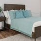 Rizzy Home Donny Osmond 3-Piece Twin Wedding Blanket in Teal, , large