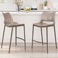 Zuo Modern Ace Counter Chair in Gray/Brown (Set of 2), , large