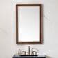 James Martin Vanities Glenbrooke 26" Rectangular Mirror in Mid-Century Walnut, , large