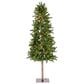 The Gerson Company 7" Alpine Pre-Lit Artificial Christmas Tree in Green, , large