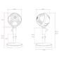 Arozzi Sfera Gaming/Streaming/Office USB Microphone - Cardioid Polar Pattern, Boom Arm Compatible - Red, , large