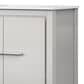 Lexora Home Lafarre 72" Double Bathroom Vanity in White with 2 cm White Quartz Top and Rectangular Sinks, , large