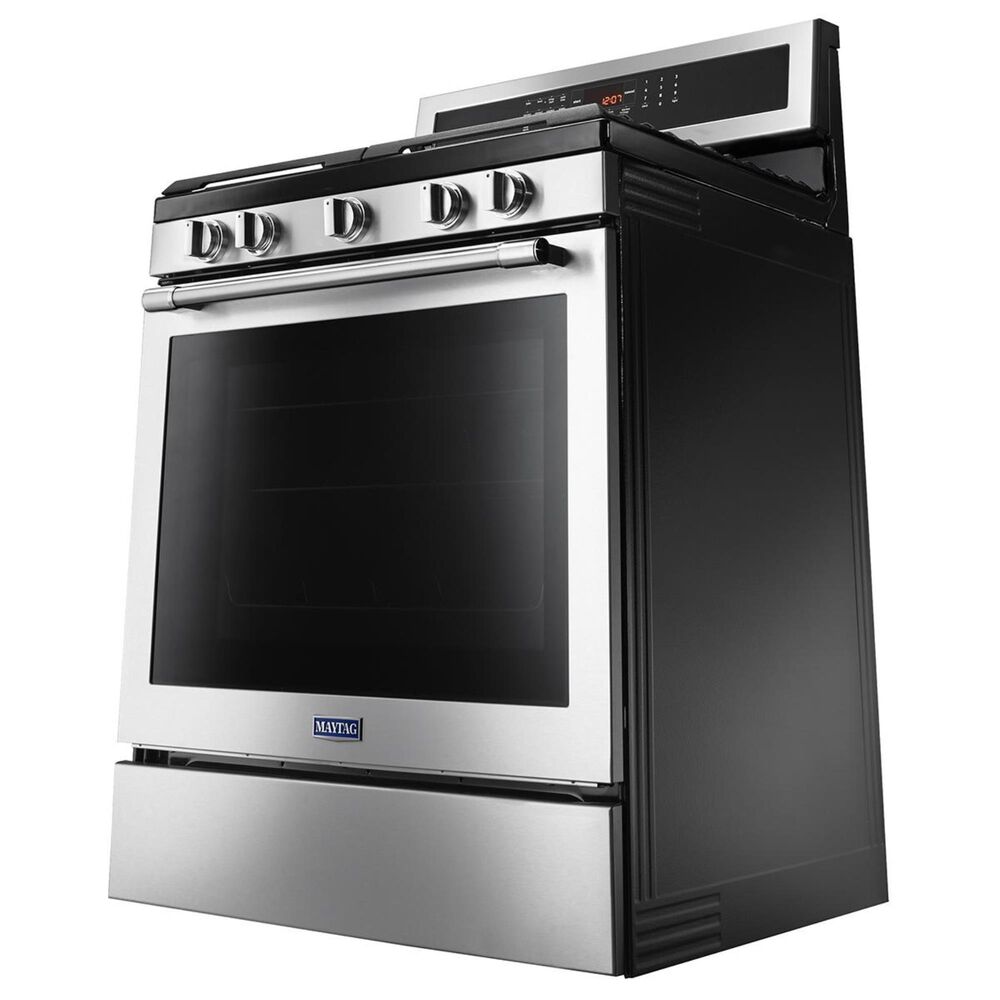 Maytag 5.8 Cu. Ft. Gas Range with Convection in Stainless Steel Nebraska Furniture Mart