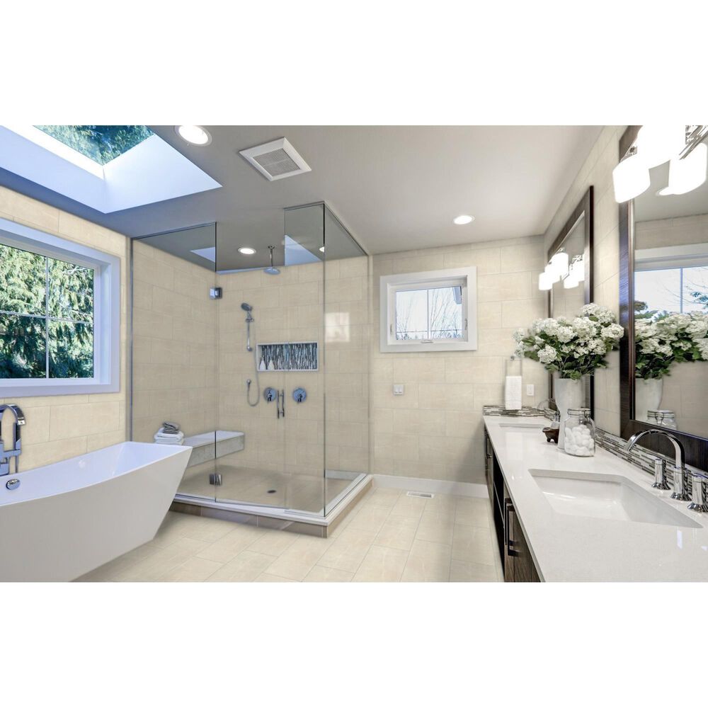 Emser Sterlina Ivory 12&quot; x 24&quot; Matte Porcelain Tile, , large