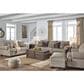 Ashley Kananwood Ottoman in Oatmeal, , large