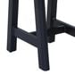 GatherCraft Cyrus Patio Rectangular End Table in Black, , large