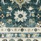 Oriental Weavers Sumter 5" x 7" Teal and Ivory Area Rug, , large