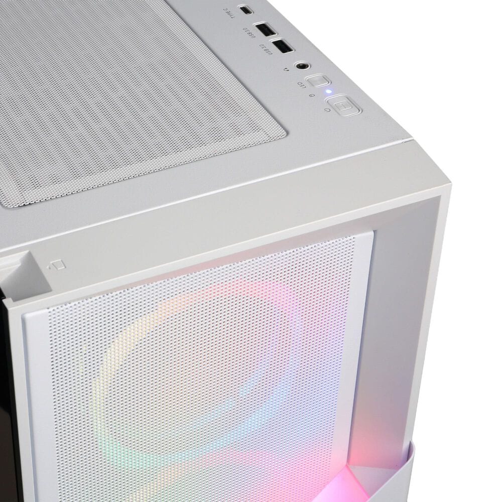 CyberPowerPC Gamer Xtreme Gaming Desktop | Intel Core Ultra 5 225F - 16GB RAM - AMD Radeon RX 9060 XT Graphics - 1TB SSD in White, , large