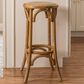 Linon Home Decor Rae Rattan Bar Stool in Brown, , large