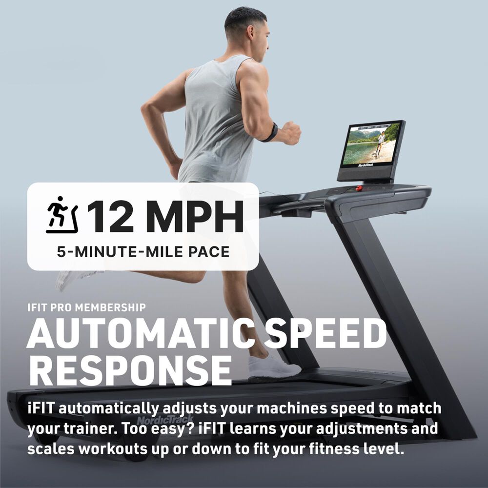 NordicTrack Commercial 1750 Folding Treadmill with iFIT, , large