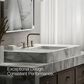 Kohler Parallel Widespread Bathroom Sink Faucet in Vibrant Brushed Nickel, , large