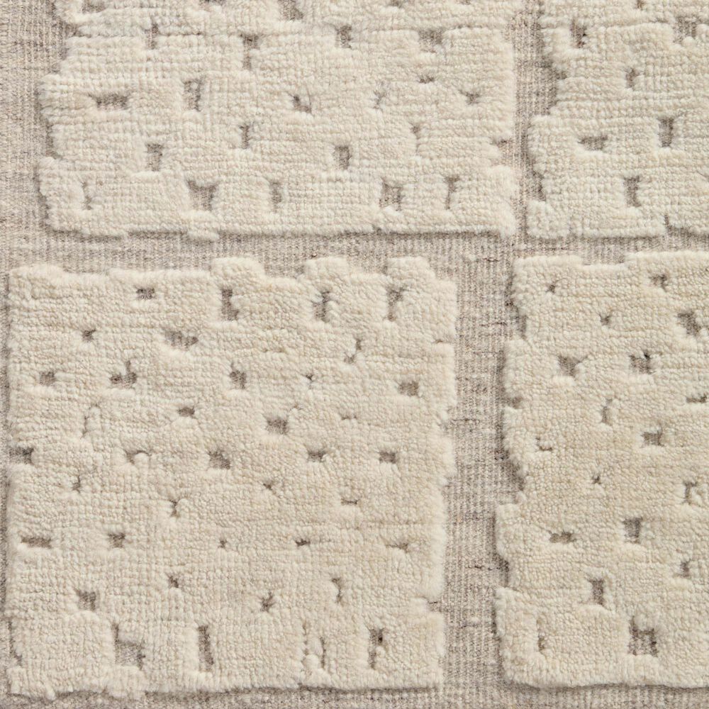 Loloi Moore 5&#39;6&quot; x 8&#39;6&quot; Pebble and Ivory Area Rug, , large