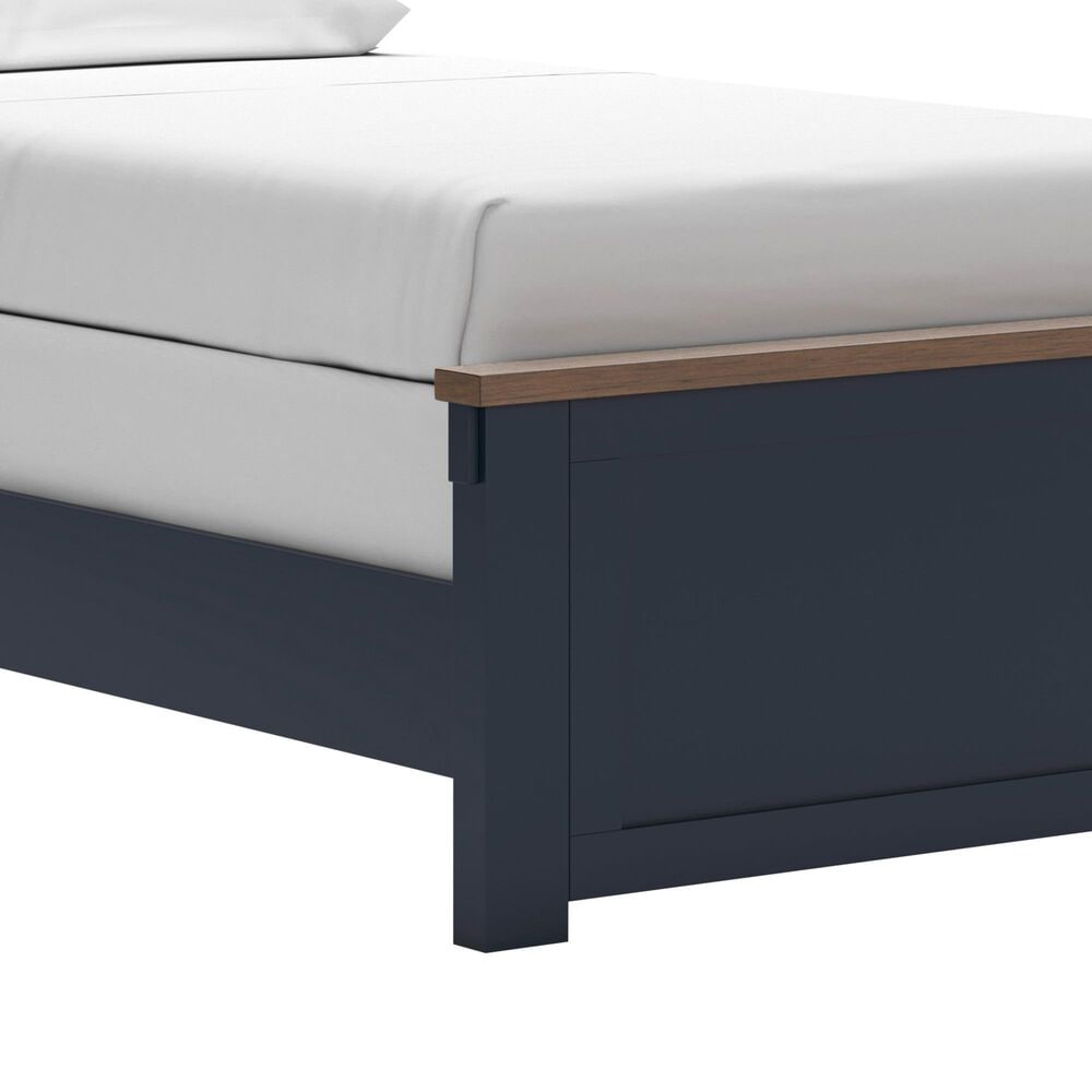 Ashley Landocken Twin Panel Bed in Brown and Blue, , large