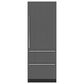 Sub Zero Designer 16.4 Cu. Ft. Over and Under Refrigerator with Right Hinge in Panel Ready, , large
