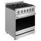 Thor Kitchen Gordon Ramsay Series 30" Professional Liquid Propane Range in Stainless Steel, , large