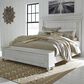 Ashley Kanwyn Queen Storage Bed in Distressed Whitewash, , large