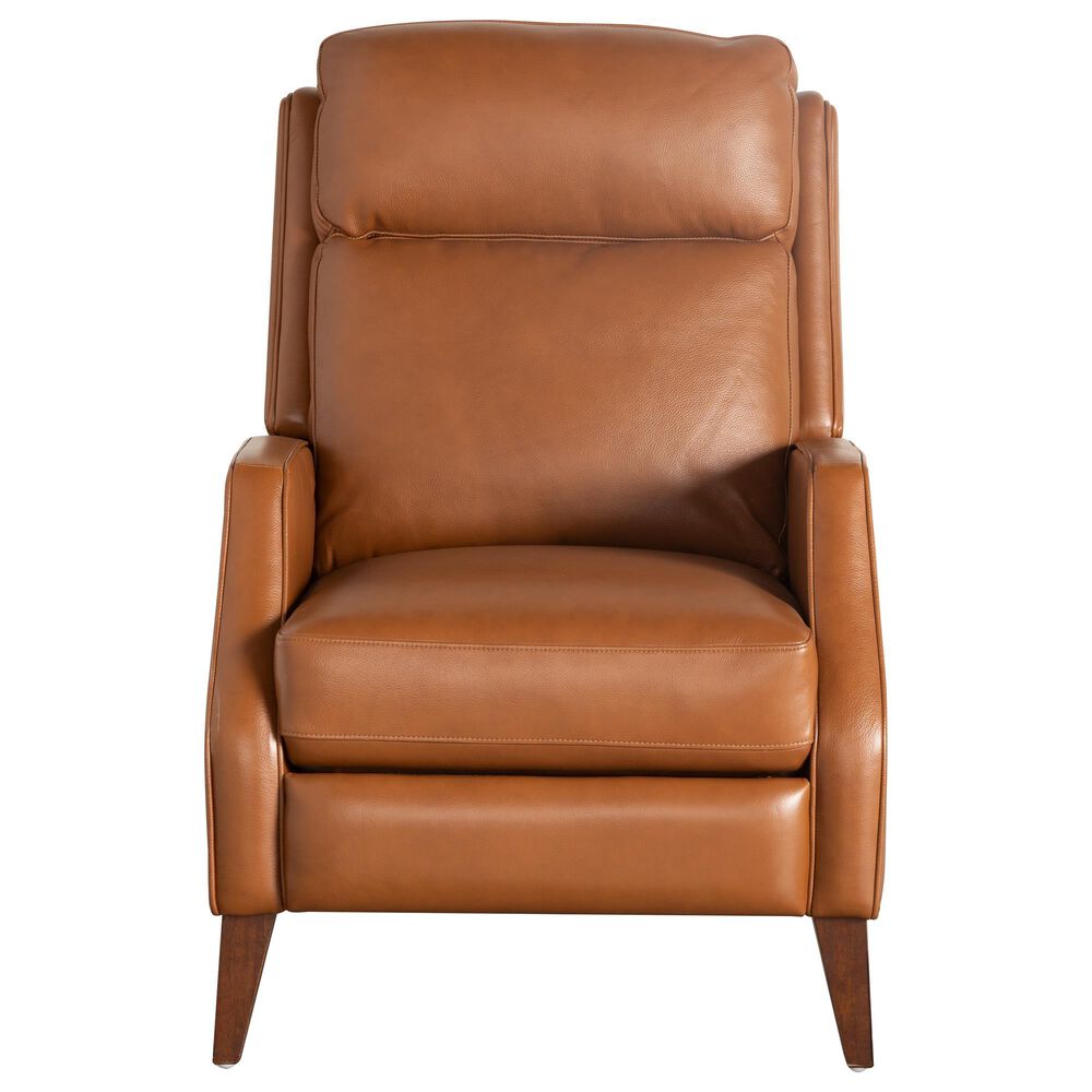 Aurora Furnishings Leather Push Back High Leg Recliner in Palermo Nutmeg Shop NFM