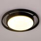 Golden Lighting 13.5" Astra Flush Mount in Matte Black, , large