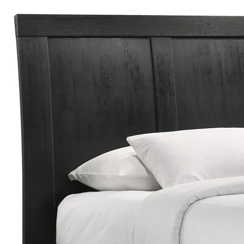 Mayberry Hill Allan Twin Platform Bed in Black, , large
