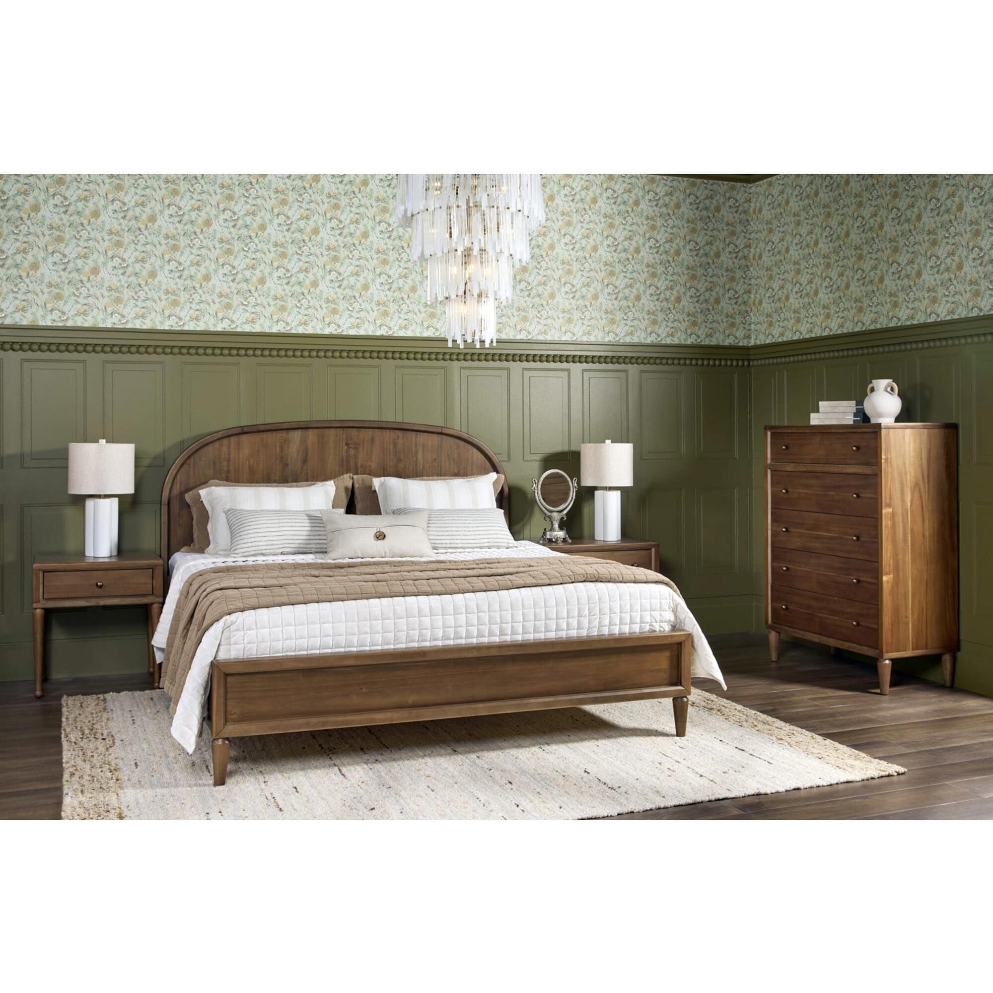 Urban Home Langley Queen Platform Bed in Autumn Forest
