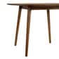 Blue River Arcadia and Azalea 5-Piece 48" Round Standard Height Dining Set with Blue Cushion in Walnut, , large