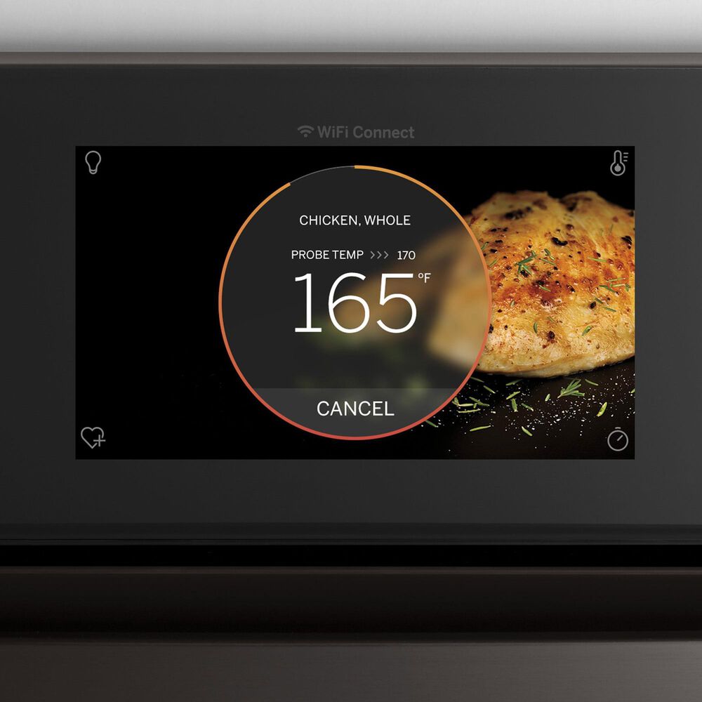 GE Profile 2-Piece Kitchen Package with Stainless Steel 30" Smart Built-In Single Wall Oven and Black 36" Energy Star Induction Cooktop, , large