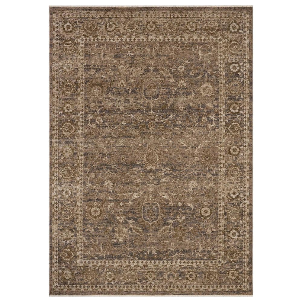 Loloi Haywood Pebble and Charcoal 3"6" x 5"7" Area Rug, , large