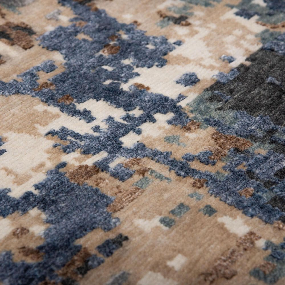 Rizzy Evolution EVO541 2&#39; x 3&#39; Gray and Multicolor Area Rug, , large