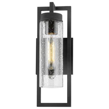 Troy Lighting Chester 5" 1-Light Exterior Wall Sconce in Texture Black, , large
