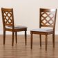 Baxton Studio Ramiro Side Chair in Walnut Brown (Set of 2), , large